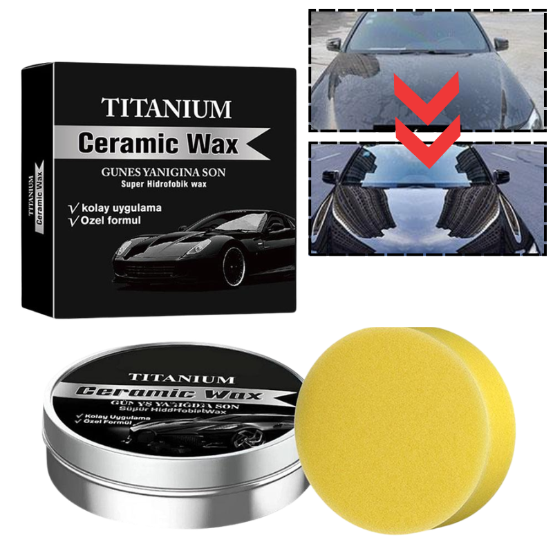 Car Wax Ceramic Coating - 1-5 pezzi di cera ceramica in